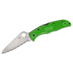 Spyderco Pacific Salt 2 Lockback Serrada Verde