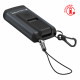 Linterna Llavero Led Lenser K6R Safety Gris USB 400 Lumens Recargable 