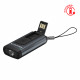 Linterna Llavero Led Lenser K6R Safety Gris USB 400 Lumens Recargable 