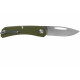 Real Steel Akuma Linerlock Olive Green