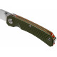 Real Steel Akuma Linerlock Olive Green