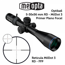 Visor Meopta MeoPro Optika6 5-30x56 FFP - RD MilDot 3