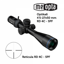 Visor Meopta MeoPro Optika6 4,5-27x50 SFP - RD 4C