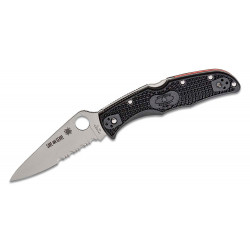 Spyderco Endura 4 Lightweight Thin Red Line