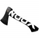 Hacha Woox Volante Hickory Blanca/Negra