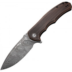 Civivi Praxis Linerlock Copper Damasco