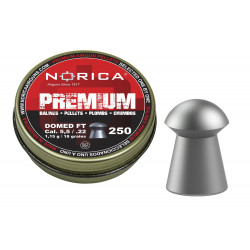 Balines Norica Premium Domed FT 5,5 mm 250 ud