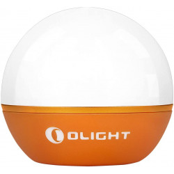 Linterna Olight Obulb MC Naranja con Base Magnética 75 Lumens Recargable