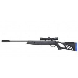 Swiss Arms TAC Nitro Pistón Negra/Azul 4,5 mm + Visor 4x32