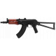 Cybergun Kalashnikov AKS-74U Negro/Madera Co2 4,5 mm