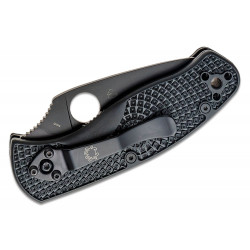 Spyderco Persistence Lightweight Hoja Negra Serrada