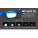 Linterna Frontal Olight H05 Lite Azul 45 Lumens Recargable