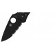 Spyderco Persistence Lightweight Hoja Negra Parcialmente Serrada