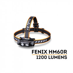 Linterna Frontal Fenix HM60R 1200 Lúmenes Recargable