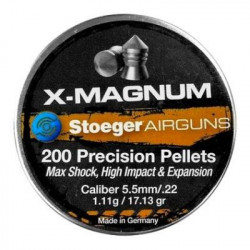 Balines Beretta Stoeger X-MAGNUM 5,5 mm 200 ud