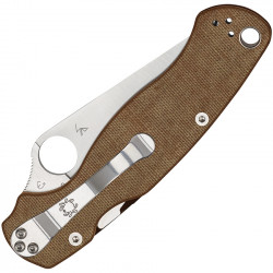 Spyderco Para-Military 2 Brown Canvas