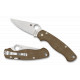 Spyderco Para-Military 2 Brown Canvas