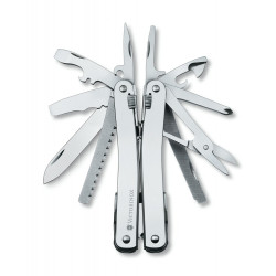 Victorinox - Alicate Multiusos SwissTool Spirit X Funda de Nylon