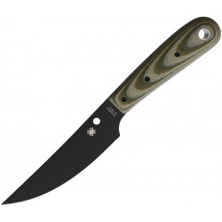 Spyderco Bow River OD Green Hoja Negra