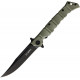 Cold Steel Luzon Linerlock Mediana OD Green Hoja Negra