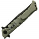 Cold Steel Luzon Linerlock Mediana OD Green Hoja Negra