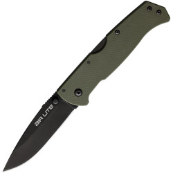 Cold Steel Air Lite Drop Point Lockback Verde Hoja Negra