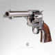 Revólver Kolser Colt 45 Fast Draw 4'75" USA 1873 Niquel Pulido/Madera