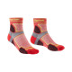 Calcetines Bridgedale Trail Run Ultralight T2 Coolmax Sport 3/4 Crew Rojo