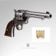 Revólver Kolser Peacemaker Colt 45 5'5" USA 1873 Madera/Niquel