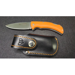 Cudeman Athenea Böhler Micarta Naranja con Funda