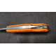 Cudeman Athenea Böhler Micarta Naranja con Funda