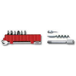 Victorinox - Alicate Multiusos SwissTool Spirit X Plus Ratchet Funda de Piel