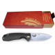 Honey Badger Small Linerlock Drop Point Black