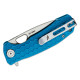 Honey Badger Small Linerlock Drop Point Blue