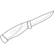 MoraKniv Companion Heavy Duty Verde Militar