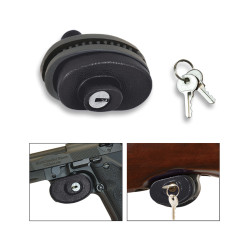 Candado Albainox para Armas Negro 