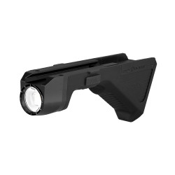 Linterna Táctica Olight Sigurd Negra 1.450 Lumens + Grip Angular para Arma Recargable