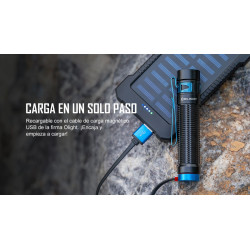 Linterna Olight Baton Pro CW CU Cobre Edición Limitada 1.500 Lúmenes Recargable