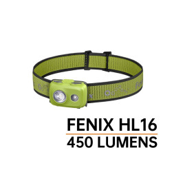 Linterna Frontal Fénix HL16 Verde 450 Lúmenes