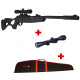 Pack Hatsan Airtact ED + Visor BSA 3-9x40 + Funda Gamo