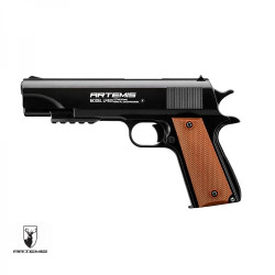 Pistola Co2 Revolver Fox Aire Comprimido Cp400 4,5 + Kit