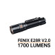 Linterna Fenix E28R V2.0 1700 Lumens Recargable