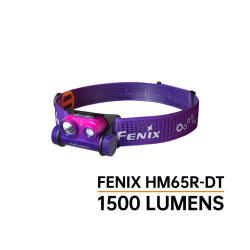 Linterna Frontal Fenix HM65R-DT Nebula 1500 Lumens Recargable