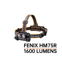 Linterna Frontal Fenix HM75R 1600 Lumens Recargable 