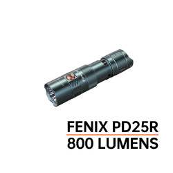 Linterna Fenix PD25R Verde 800 Lúmenes Recargable