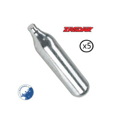 Co2 Pack (5 Cápsulas) 12gr Zasdar