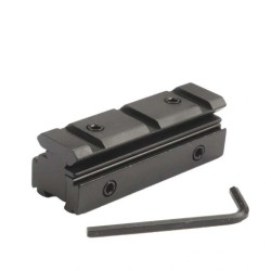 Adaptador BO Rail de 11 mm a 22 mm Weaver o Picatiny