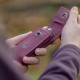 Funda Leatherman Nylon Mediana Burdeos