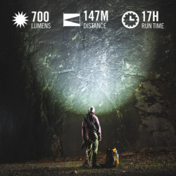 Linterna Frontal Coast FLX7 700 Lumens