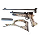 Zasdar Snowpeak CP2 Camuflaje Multi-tiro Co2 4,5 mm